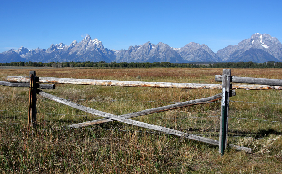 the Grand Teton range