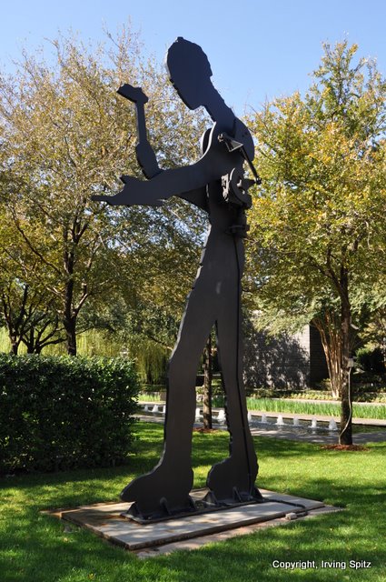 Hammering Man, Jonathan Borofsky, Nasher Sculpture Center, Dallas
