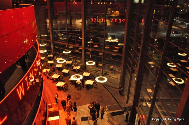 Winspear Opera House at night