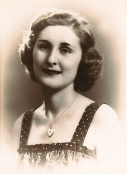 Hilda (Richard's mother) as a young woman (1930's)