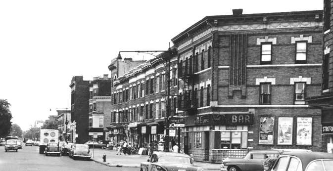 Richards old Brooklyn neighborhood - Cortelyou Rd. between Stratford and Westminster Rds. (from previous photo) (circa 1960)