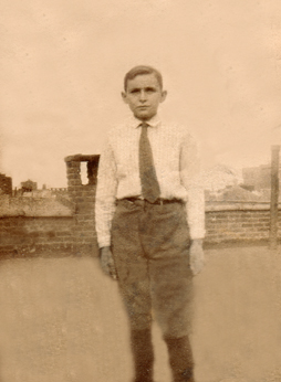 Uncle Morris (mother's brother) at 13 years of age.