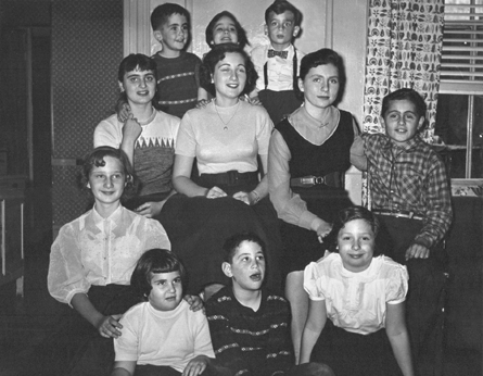 Richards cousins, mothers side, in mid 1950s. Richard is on the right.