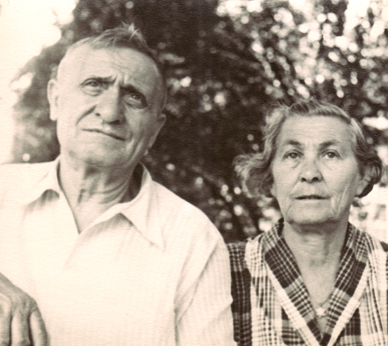 Grandma Anna and grandpa Louis - mother's side (1950's)
