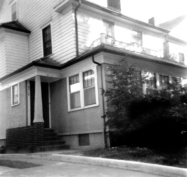 Home of uncle Harry, aunt Adelle, and cousins Judie and Alan (father's side) in Flushing, Queens.