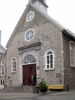 glise Notre-Dame-des-Victories (Our Lady of Victory Church): On Place Royale. Oldest church in Qubec - from the late 1600's.