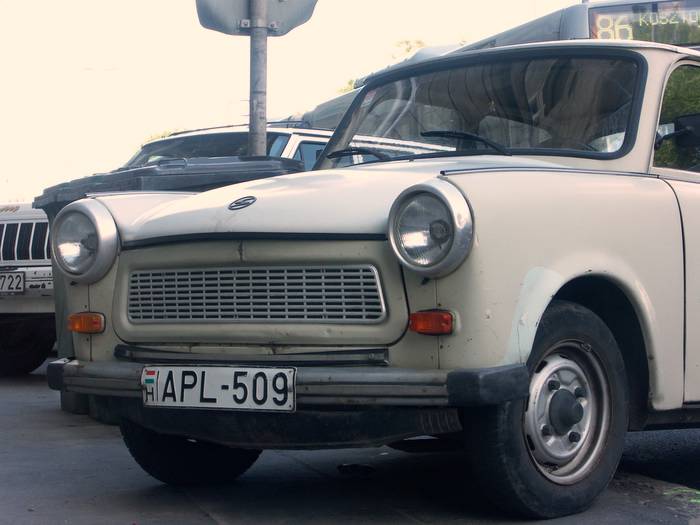 Good old Trabant from the east Germany republik