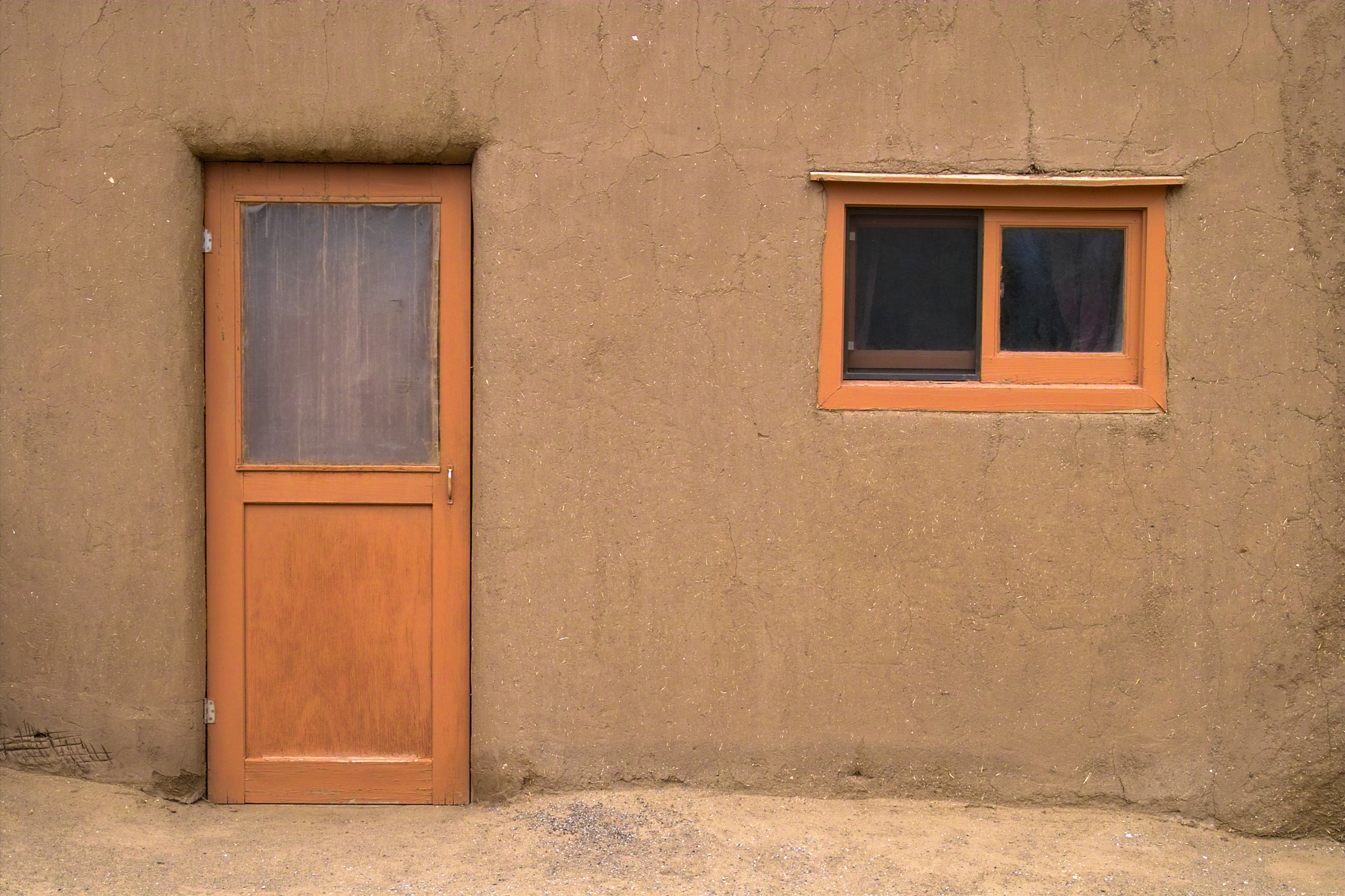 Taos Pueblo: House Entrance