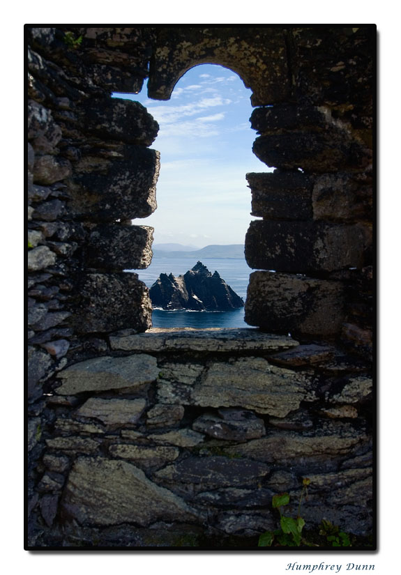 Little Skellig seen from the Oratory on Skellig Michael