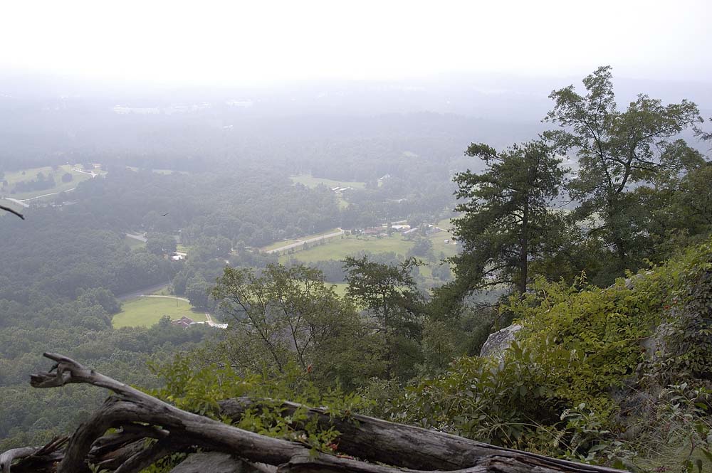 View from top of Currahee Mountain, Georgia