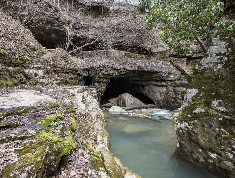 Sinks Of The Roundstone Cave Arch