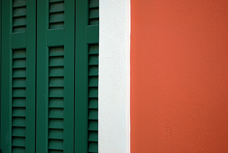 Green and orange
