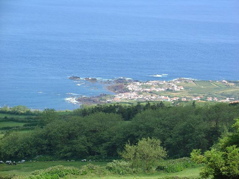 the coastal village of Mosteiros
