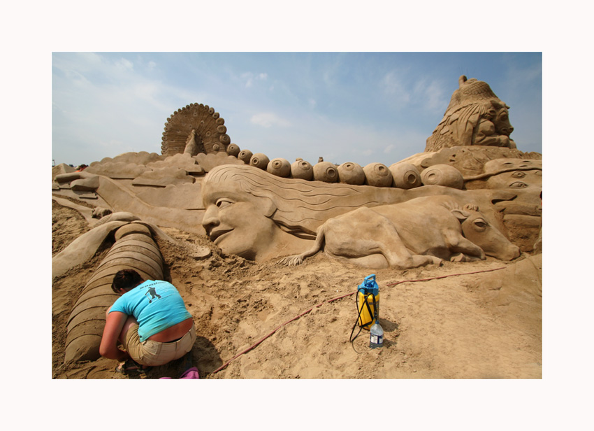 sand sculptures