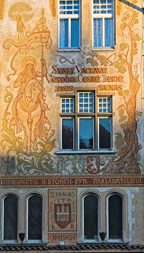 Old Town Square, facade detail