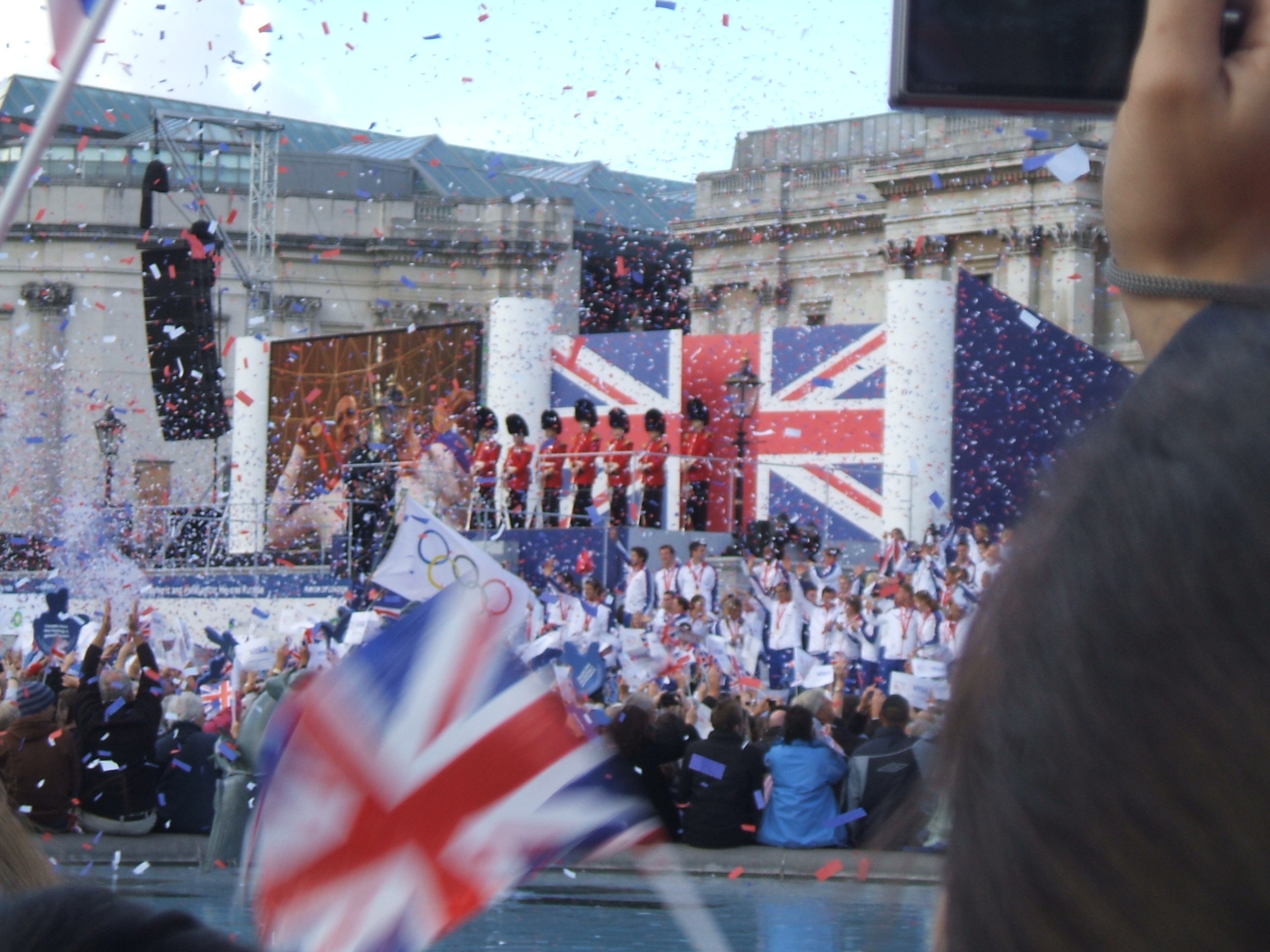 Confetti moment