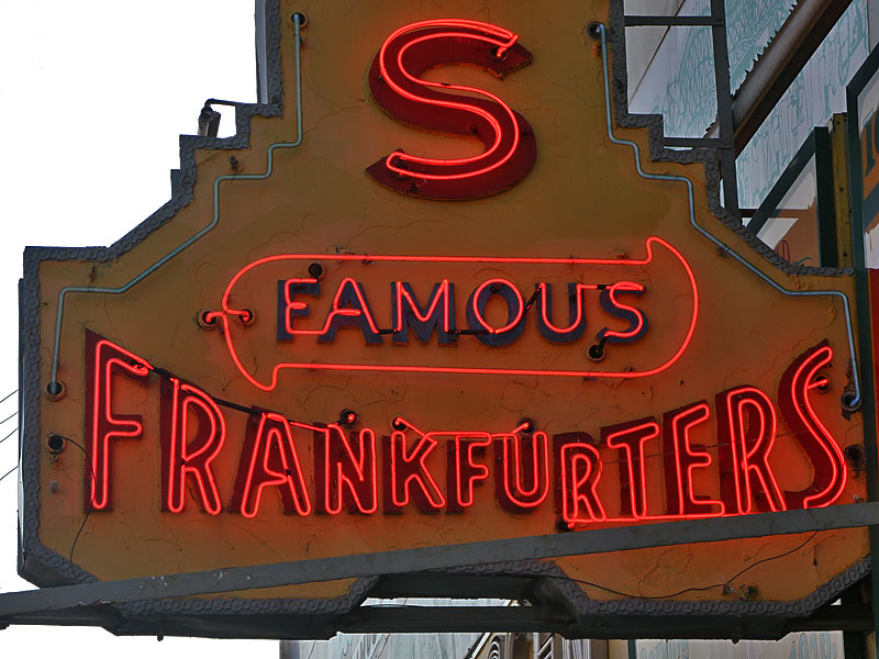 Nathans famous Frankfurters since 1916