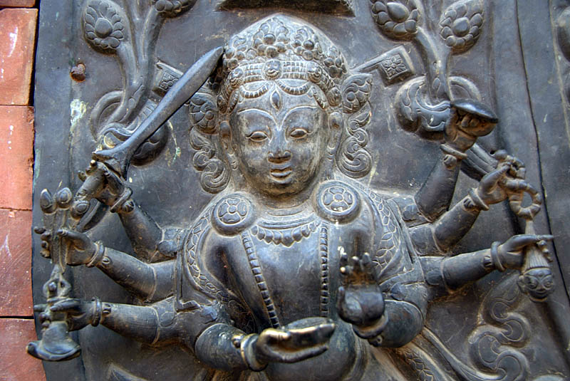 Detail on Temple Door Bhaktapur