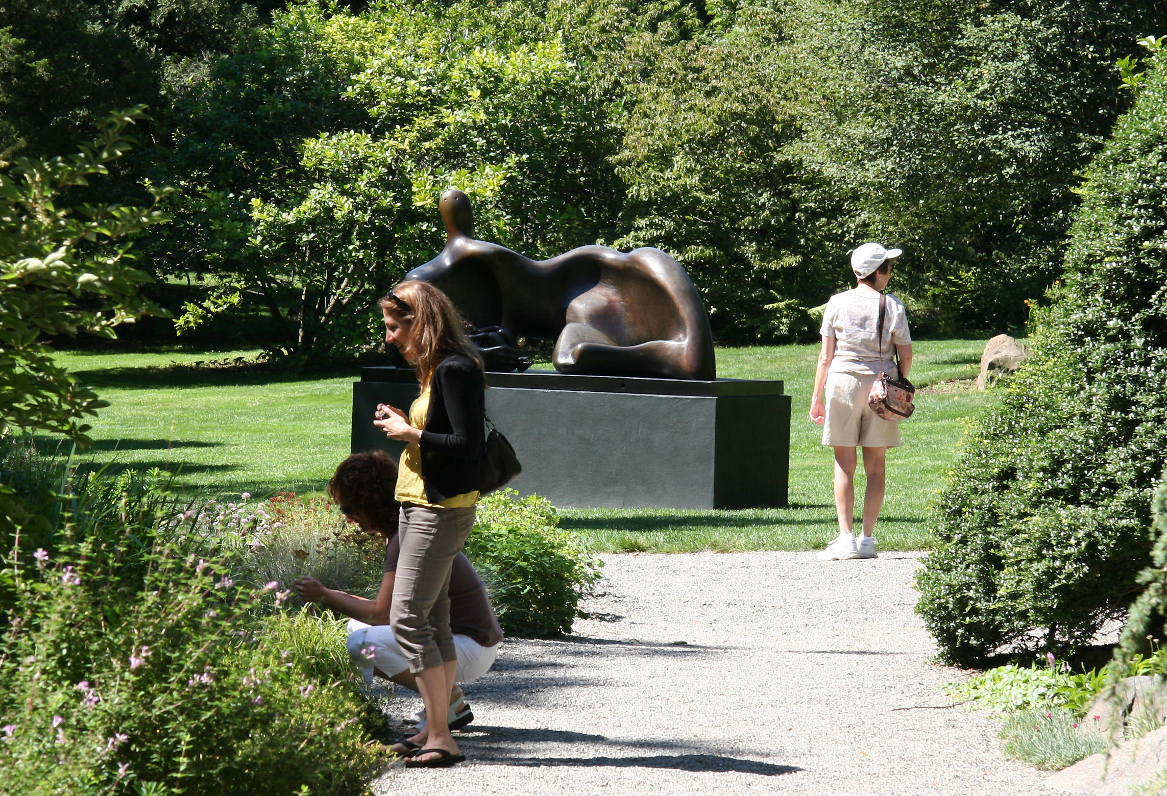 Henry Moore Sculpture Show - Rock Garden