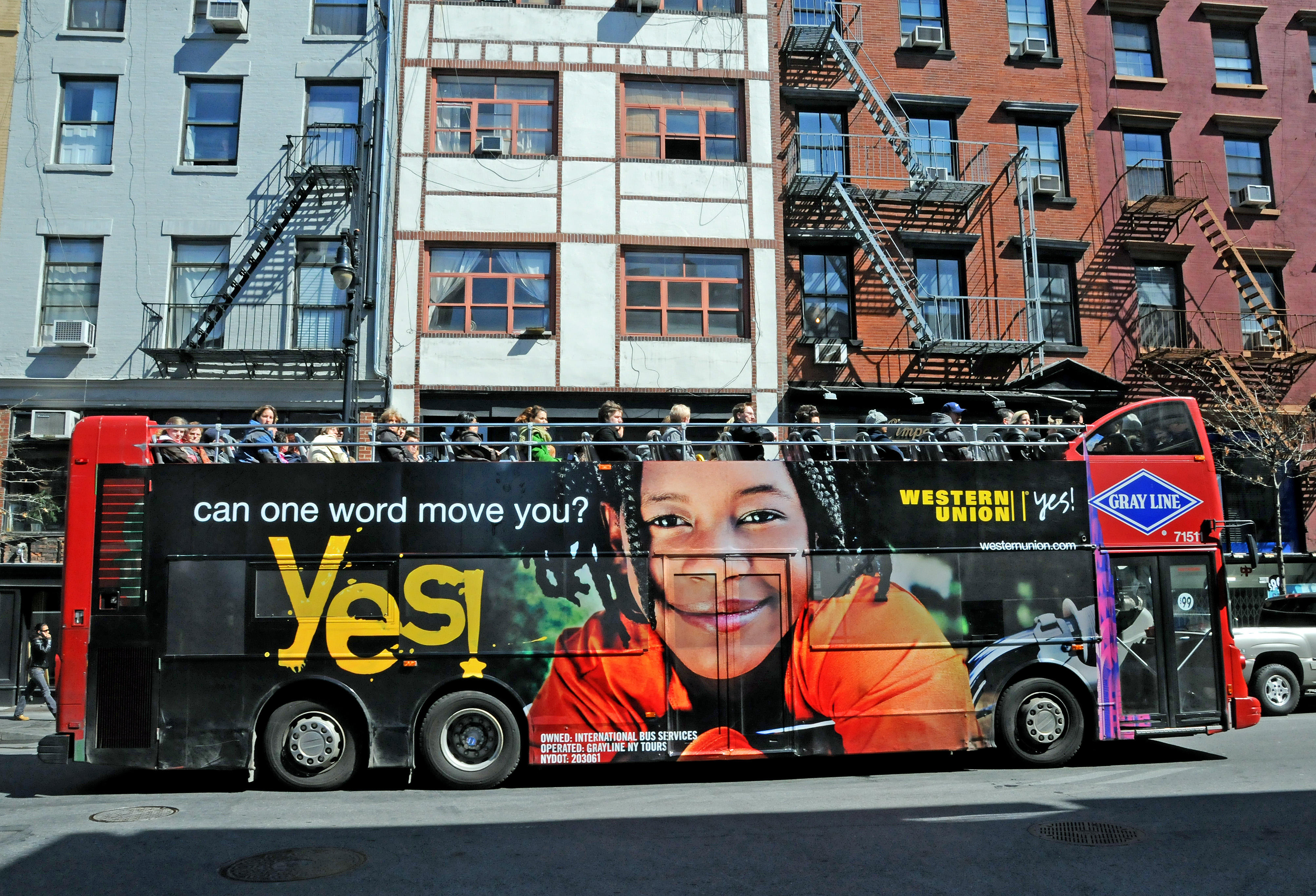 Grayline City Tour Bus