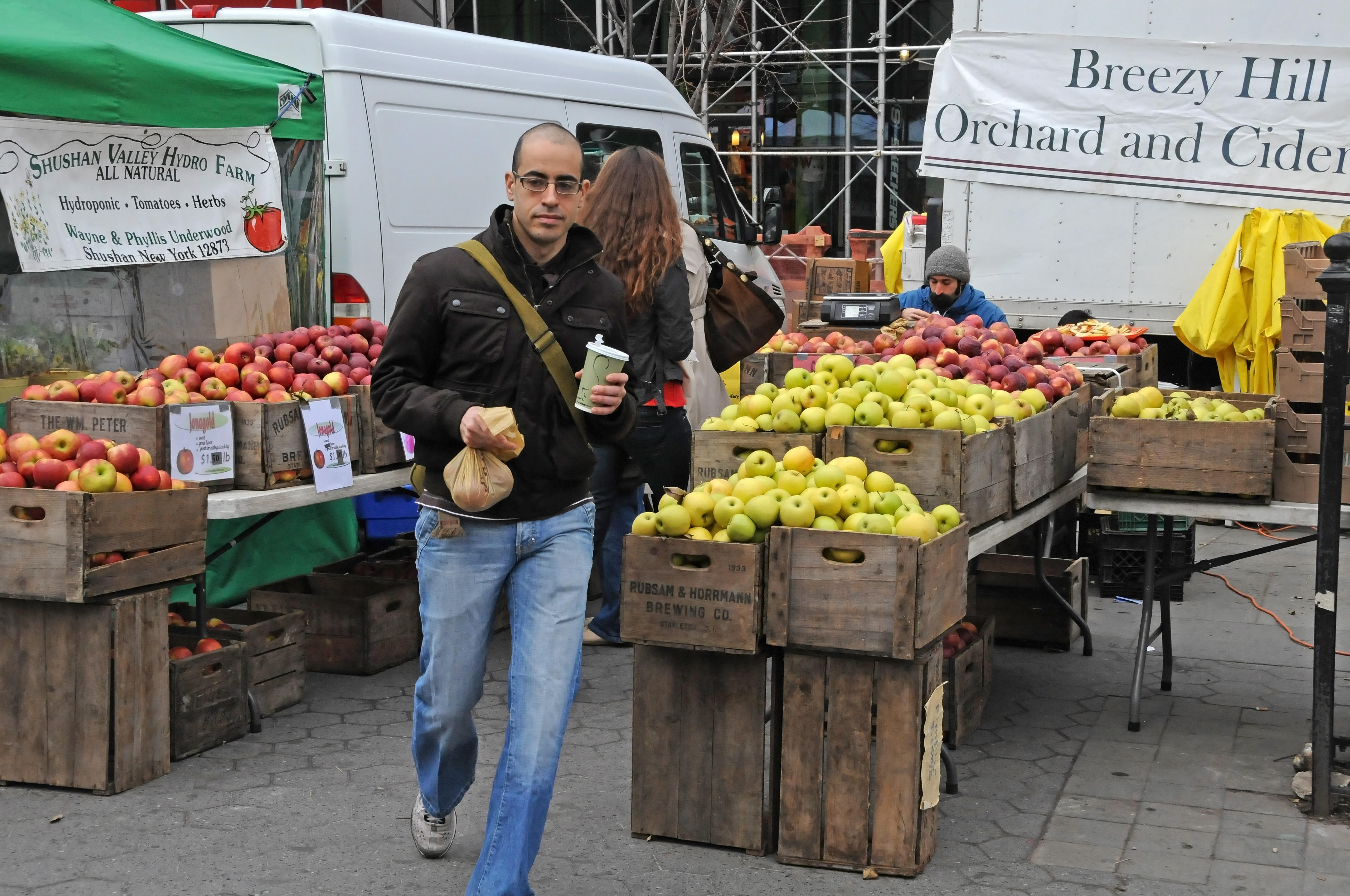 Apples at the Green Market