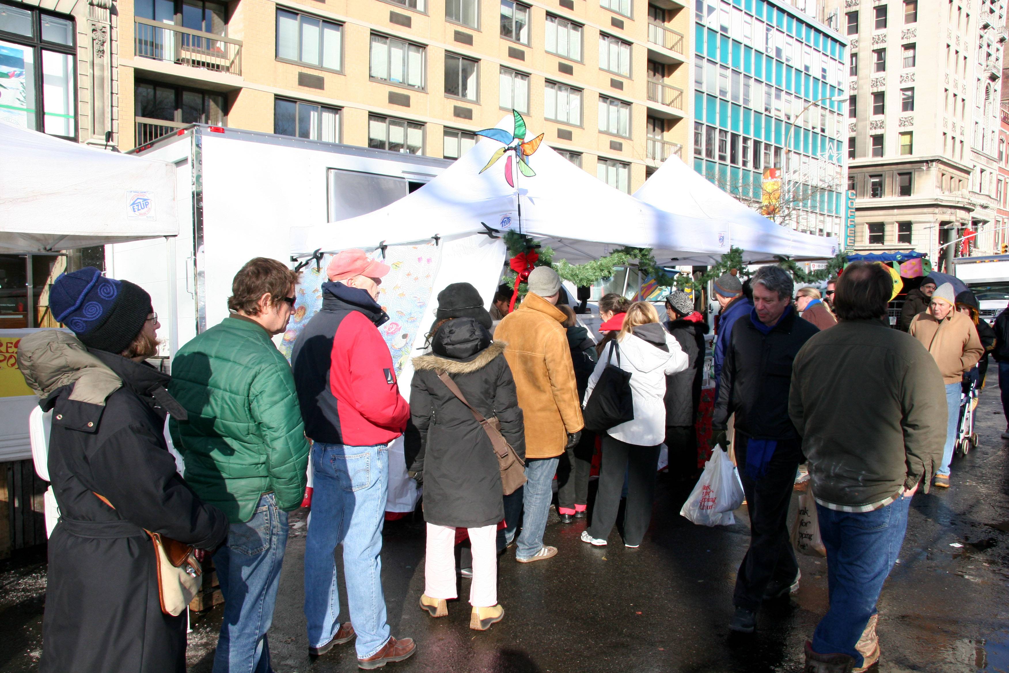 Line for Very Fresh Fish