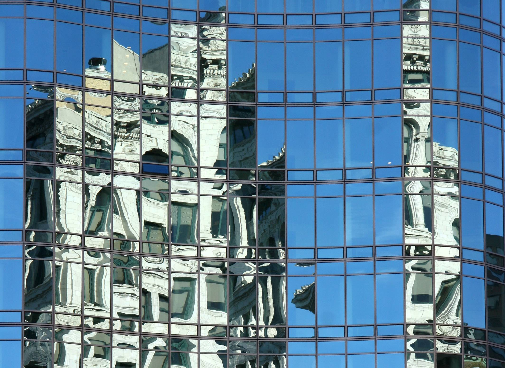 Glass Tower Reflections