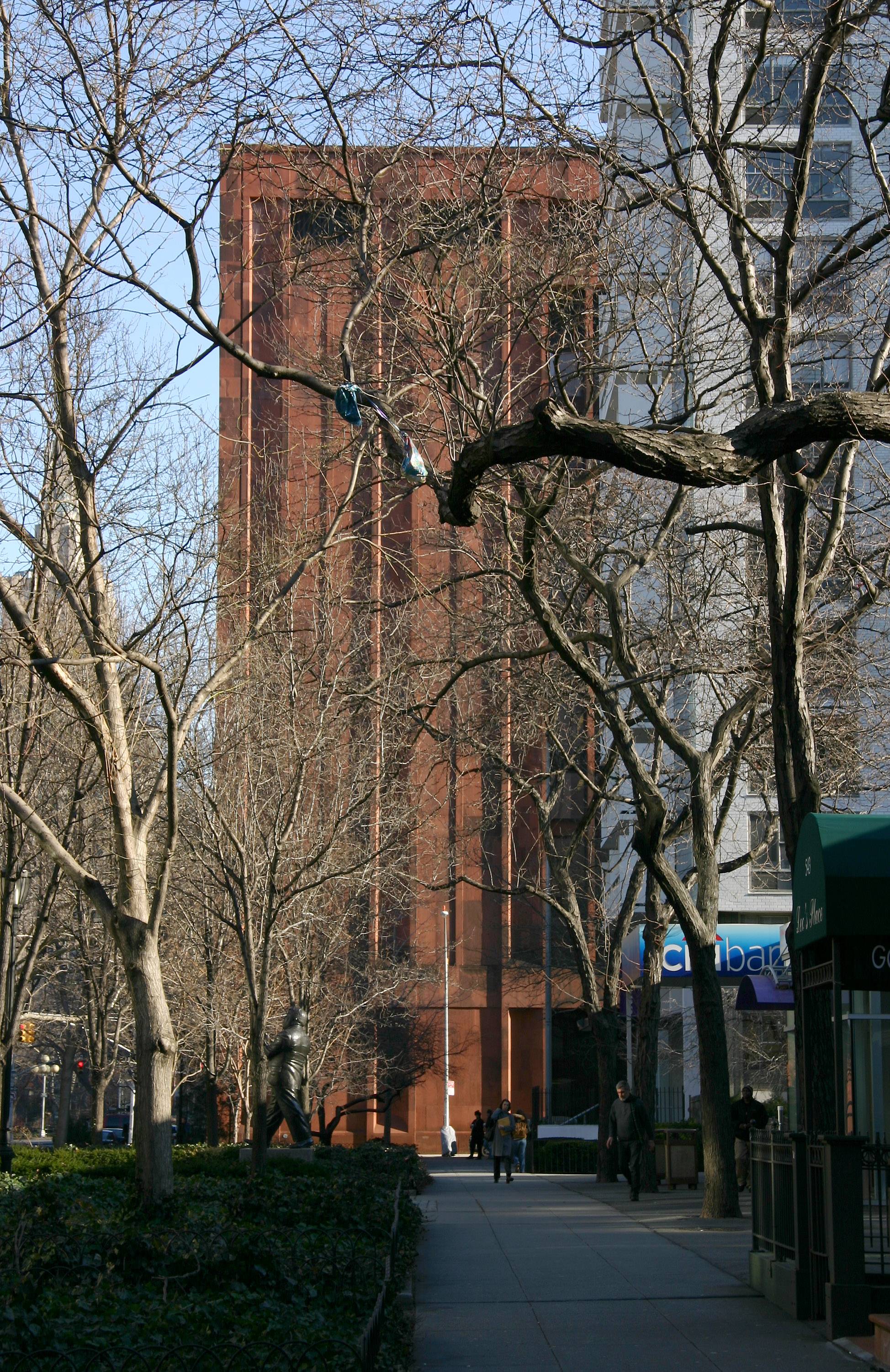 Garden, NYU Library & Residence