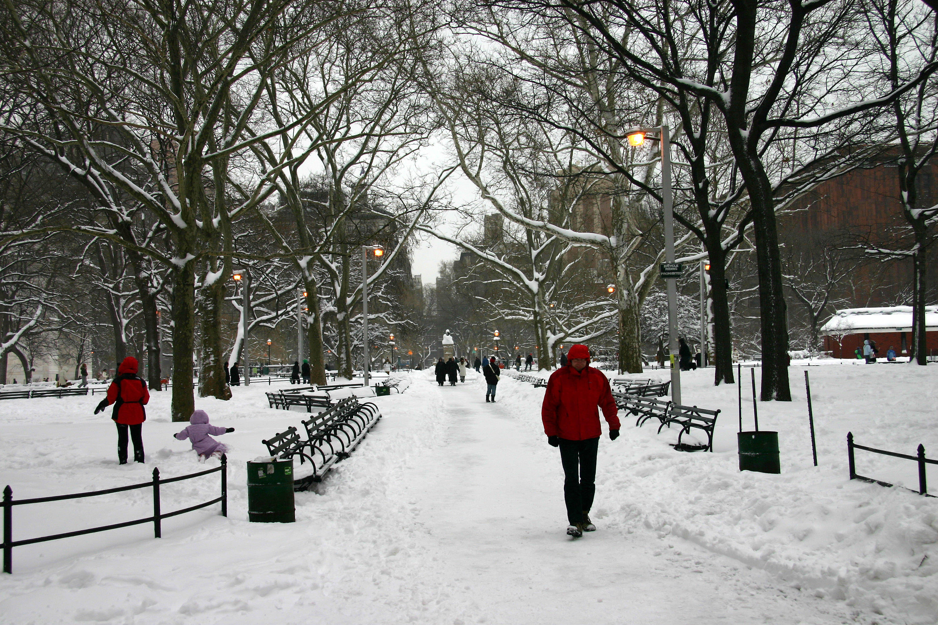 Central Walkway - East View