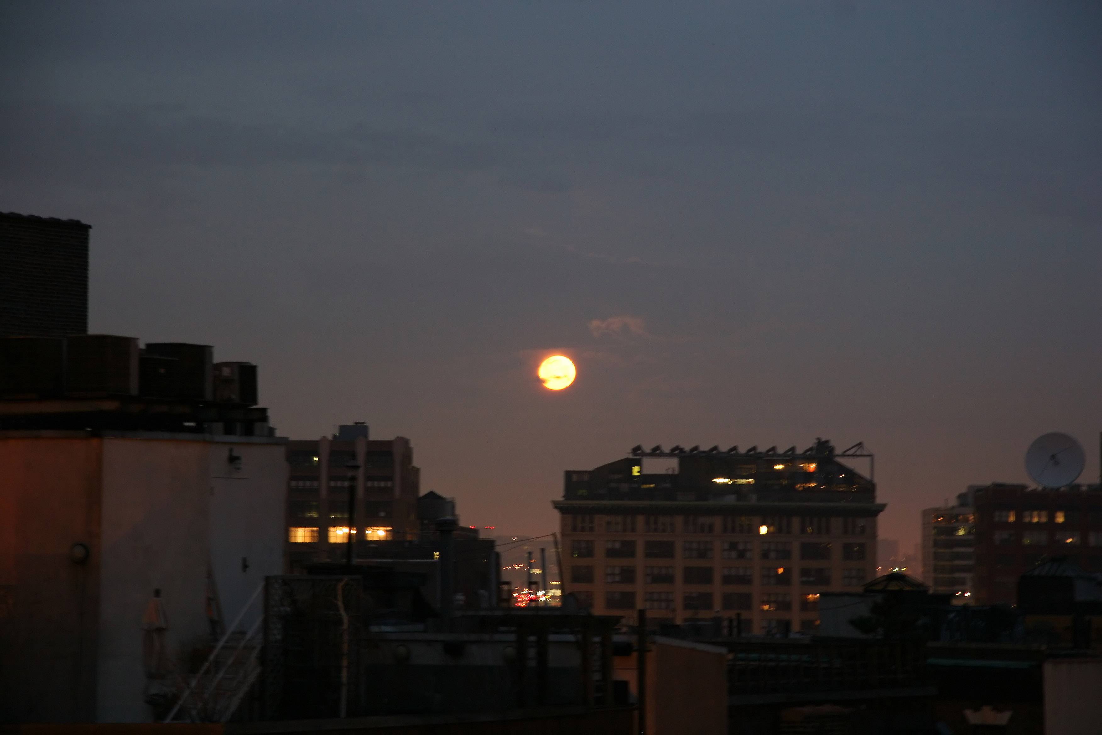 Setting Moon