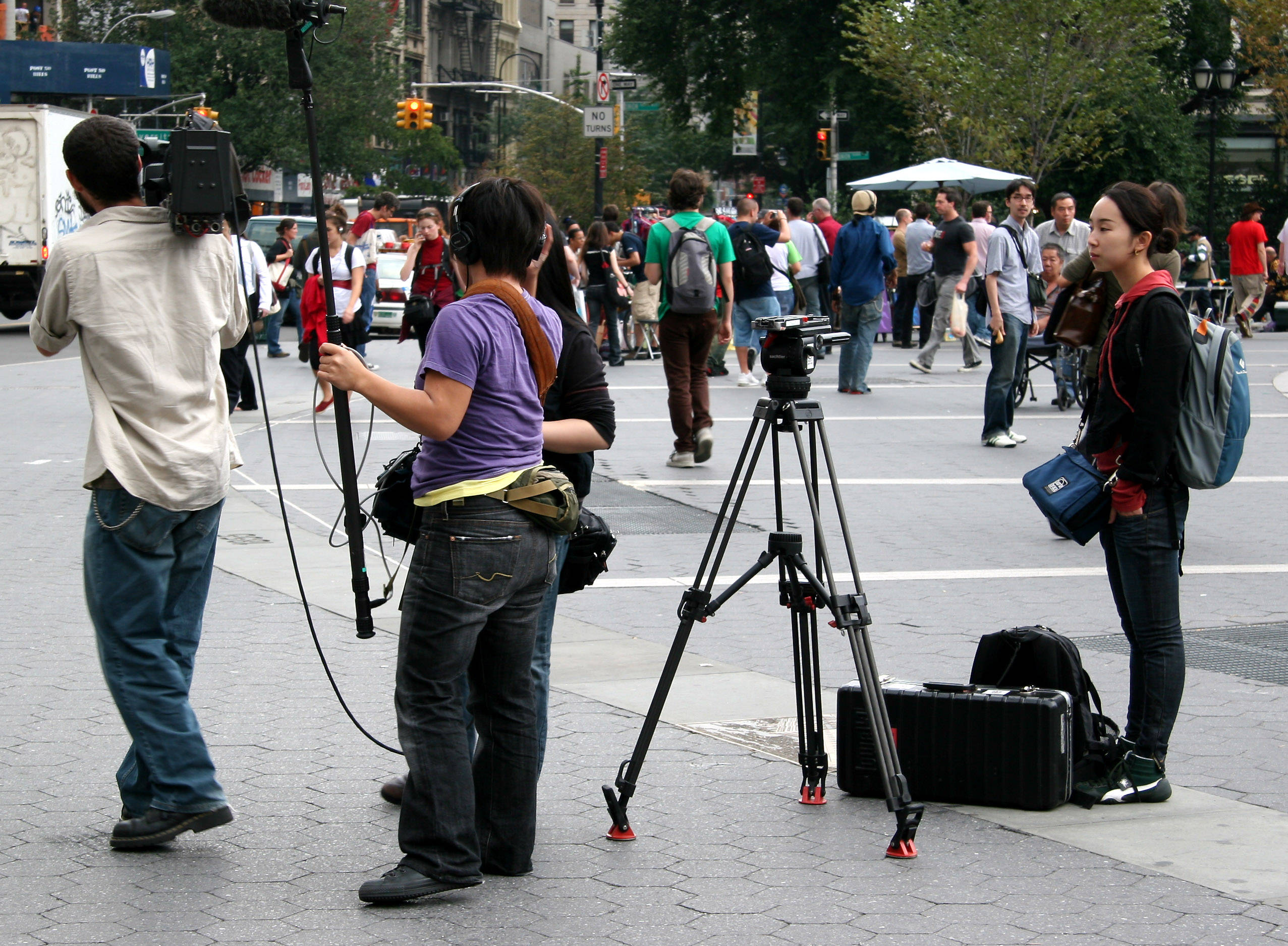 Fuji TV Film Crew