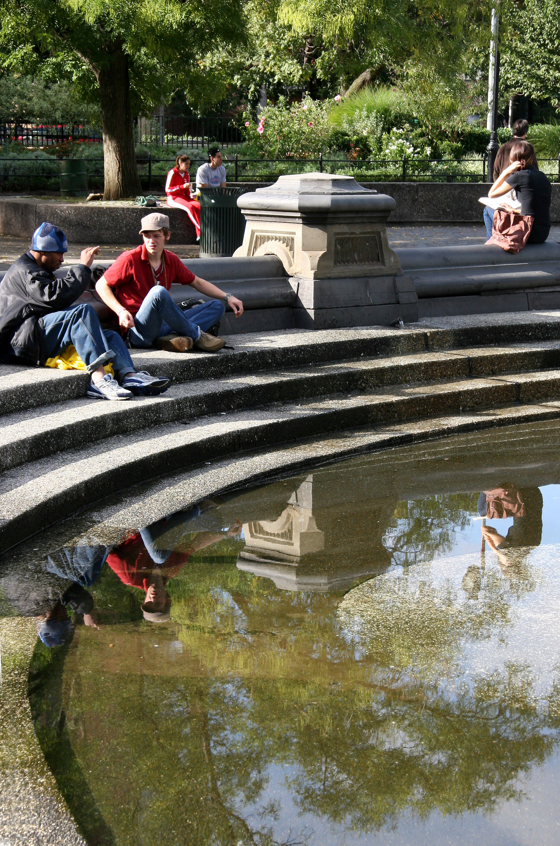 Fountain Pool & Reflections