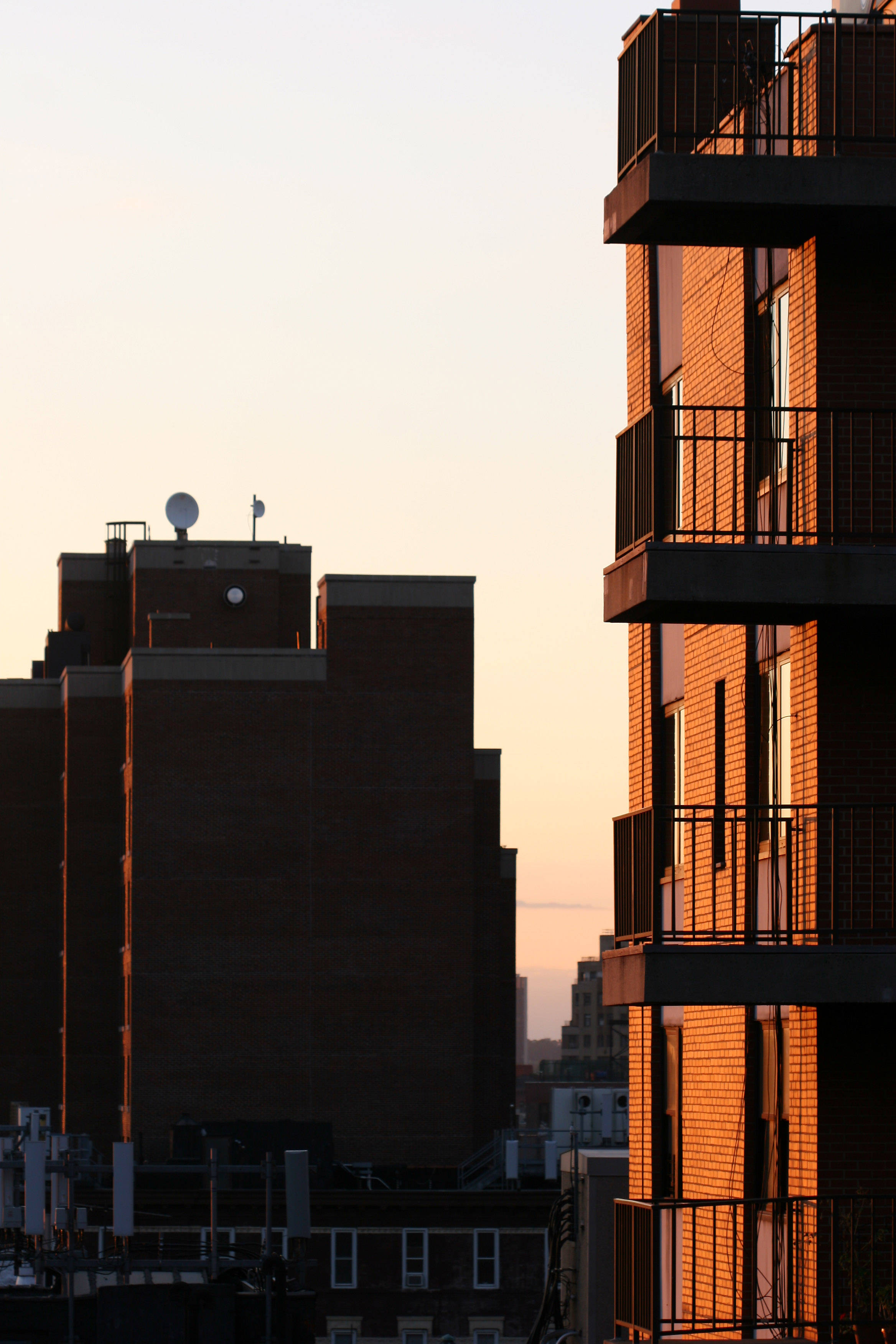 Sunset on  Neighboring Terraces