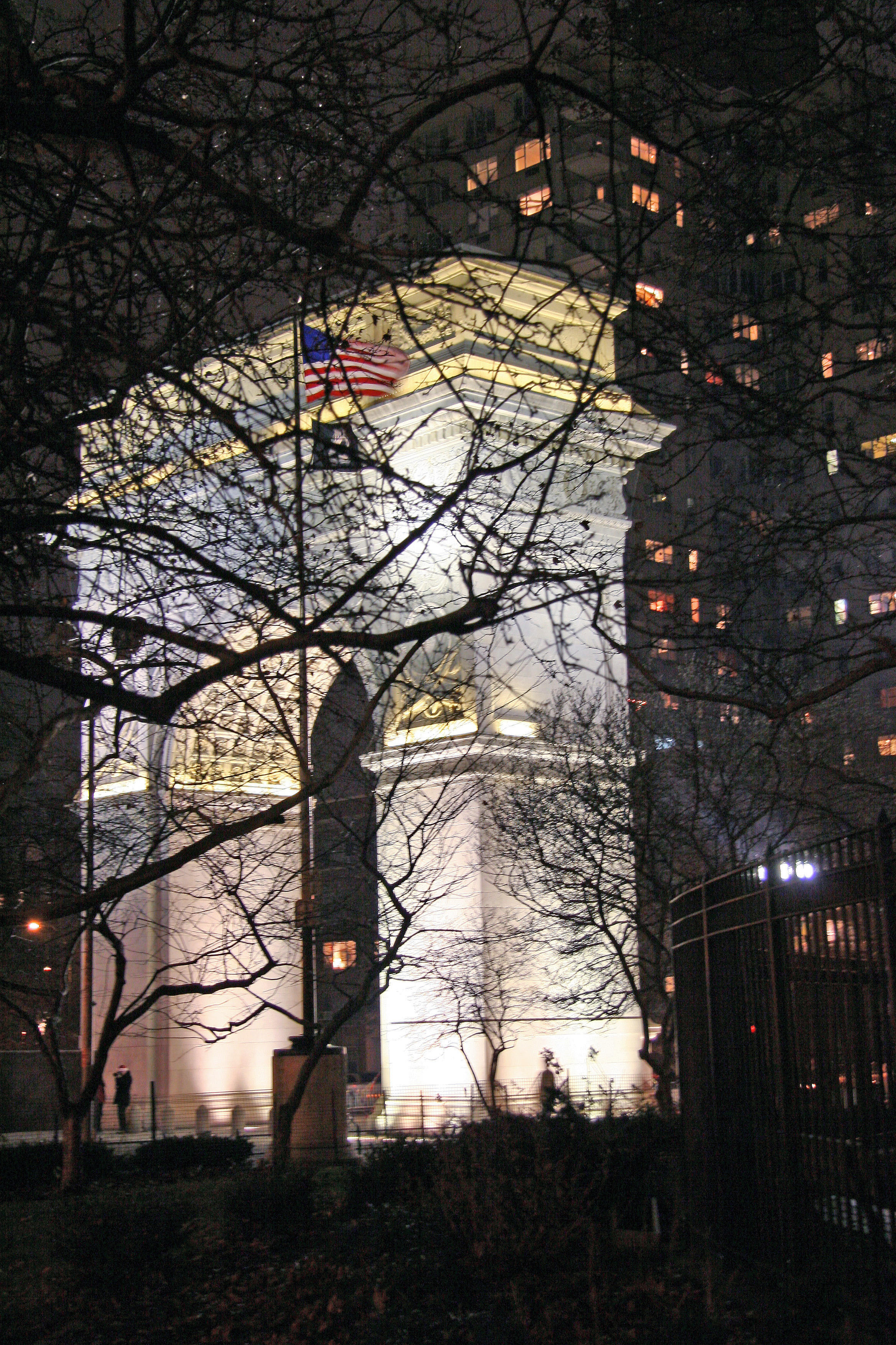 Arch at Night