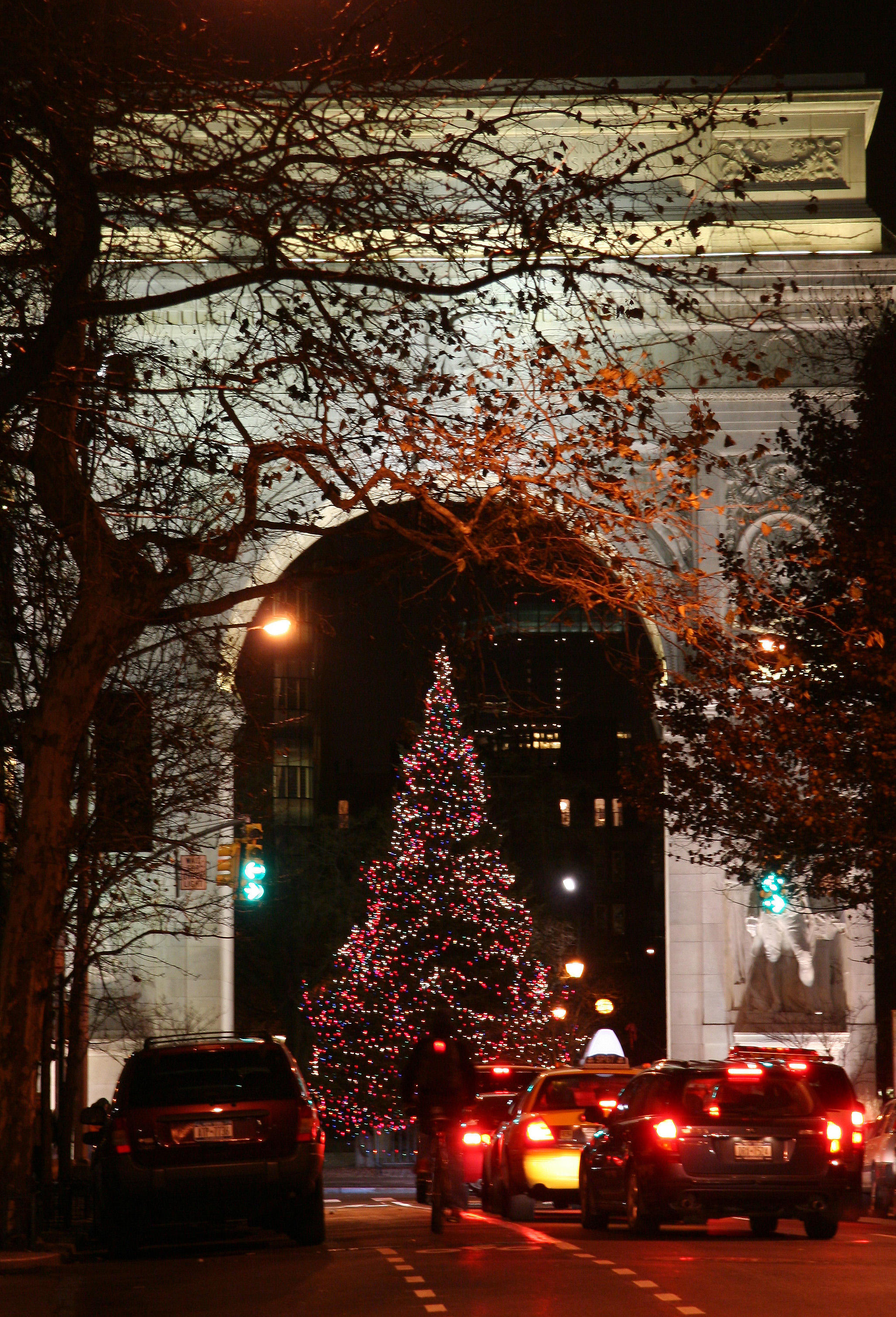 Christmas Tree at the Arch