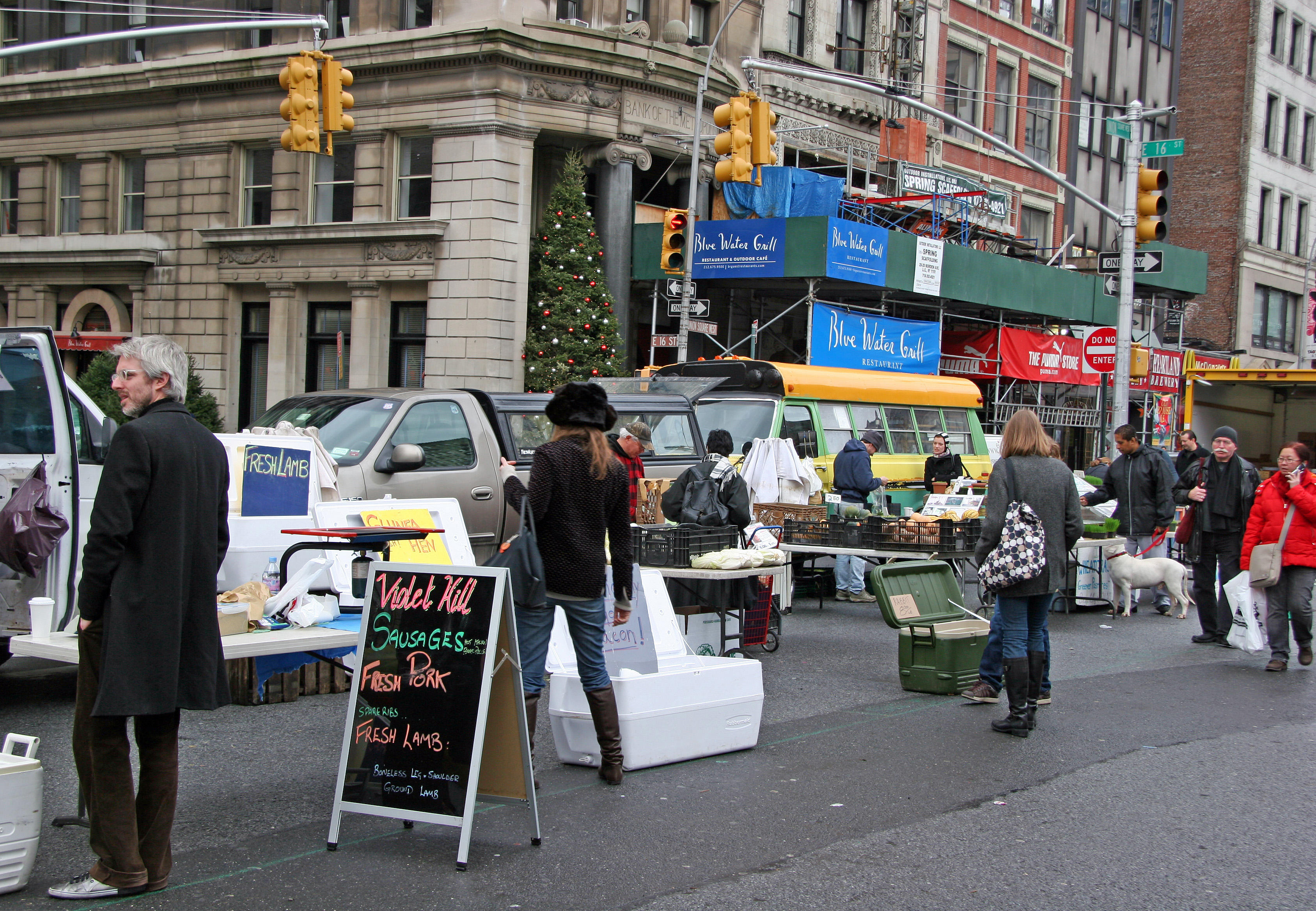 Farmers Market - Northwest View