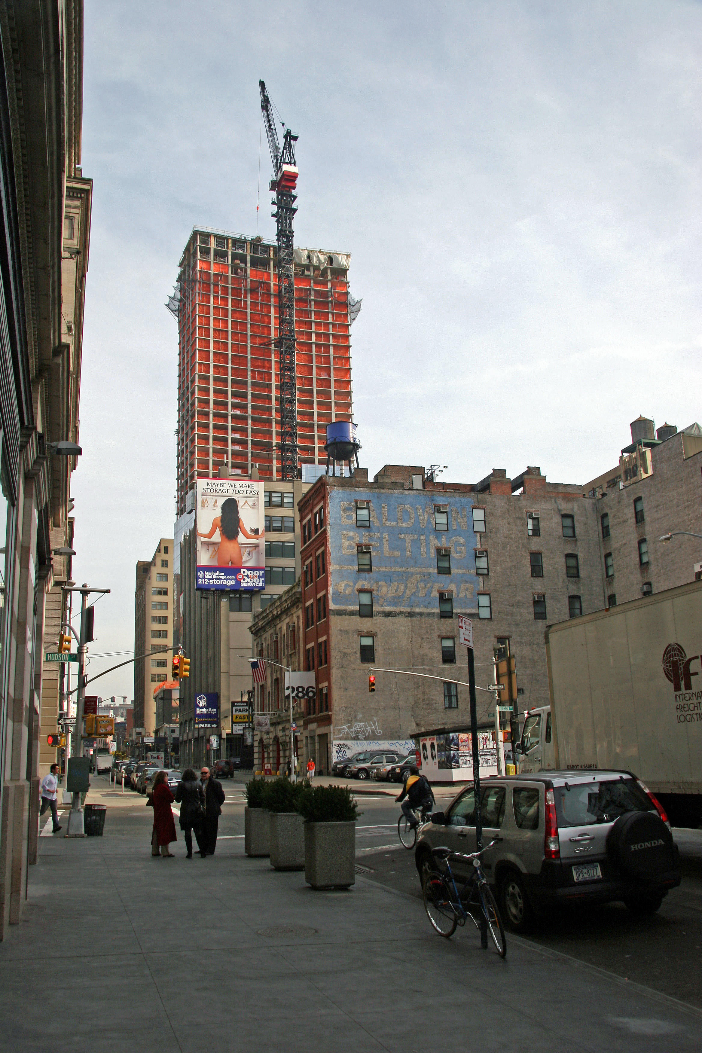 Trump SOHO Hotel/Condo Tower & Manhattan Mini Storage Billboard