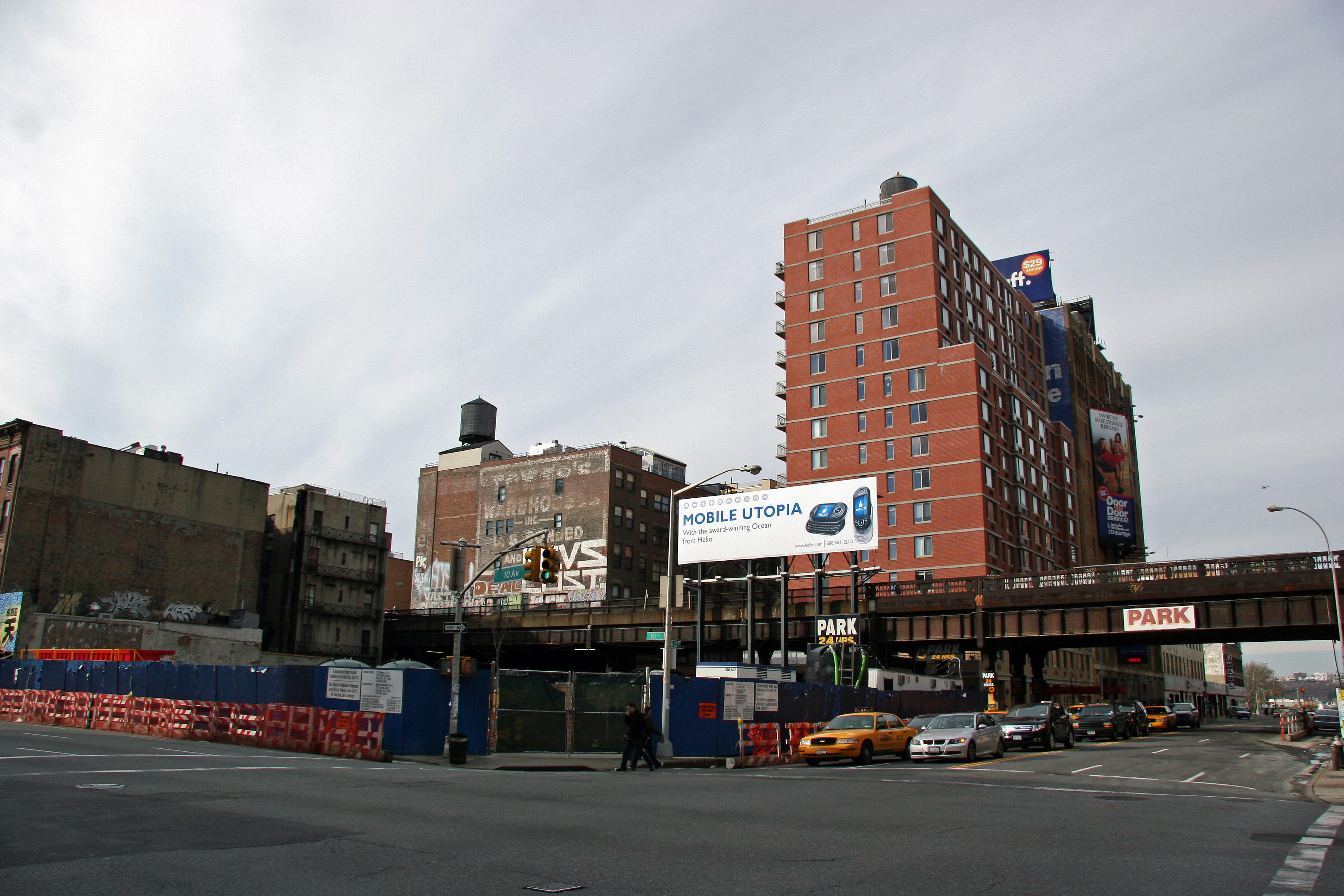 Street View - High Line Railway at 10th Avenue