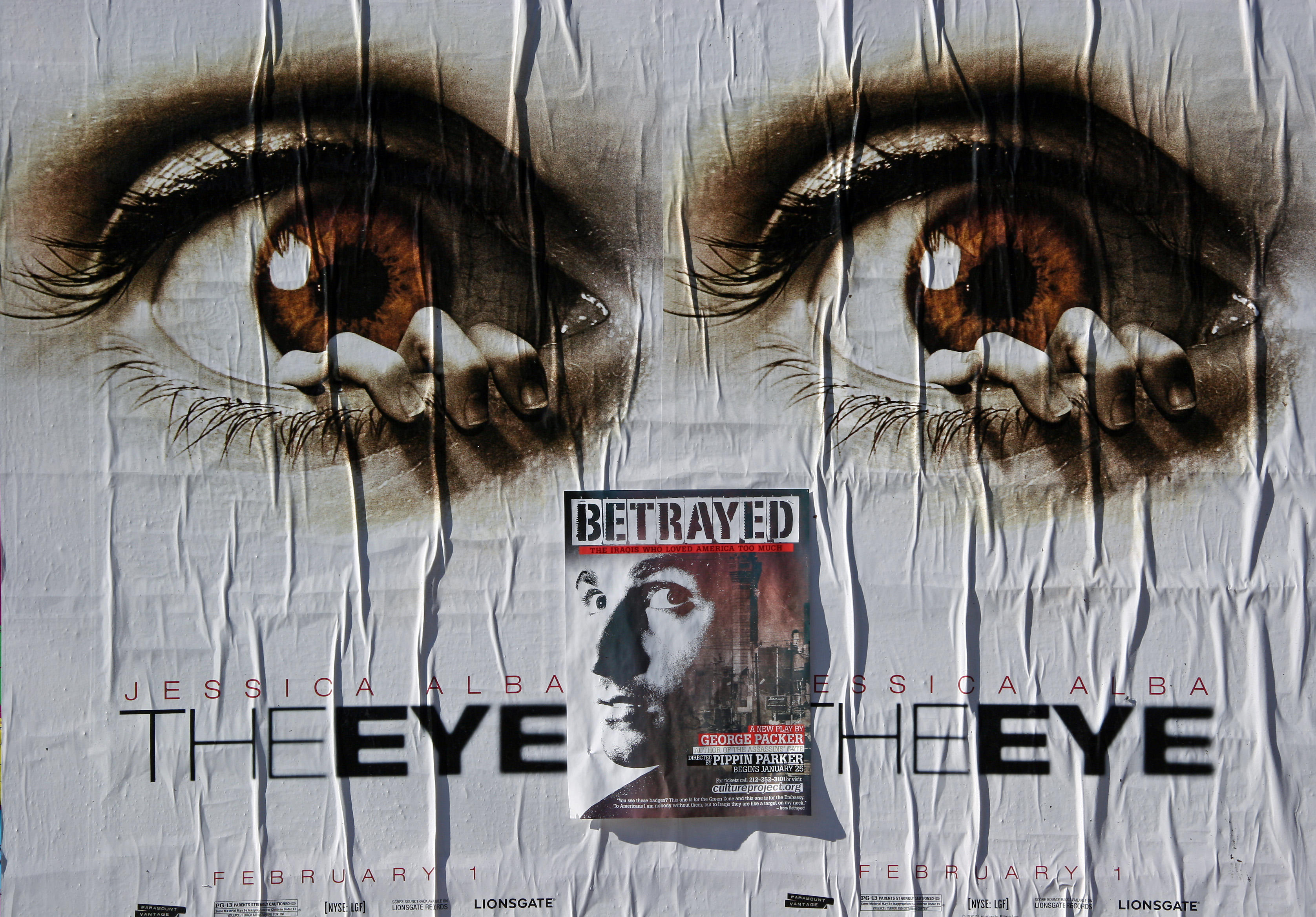 Construction Site Wall Posters - The Eye(s) & Betrayed
