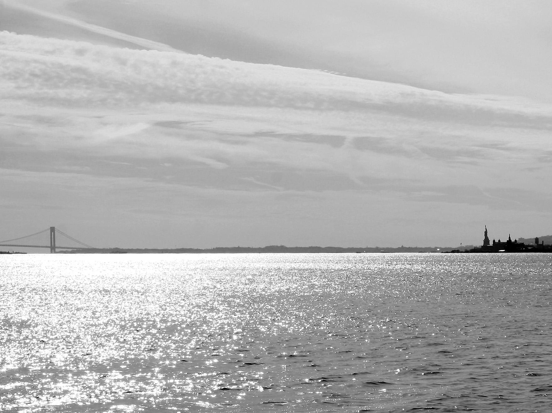 Chelsea Pier View - Hudson River, Verrazano Bridge & Jersey City