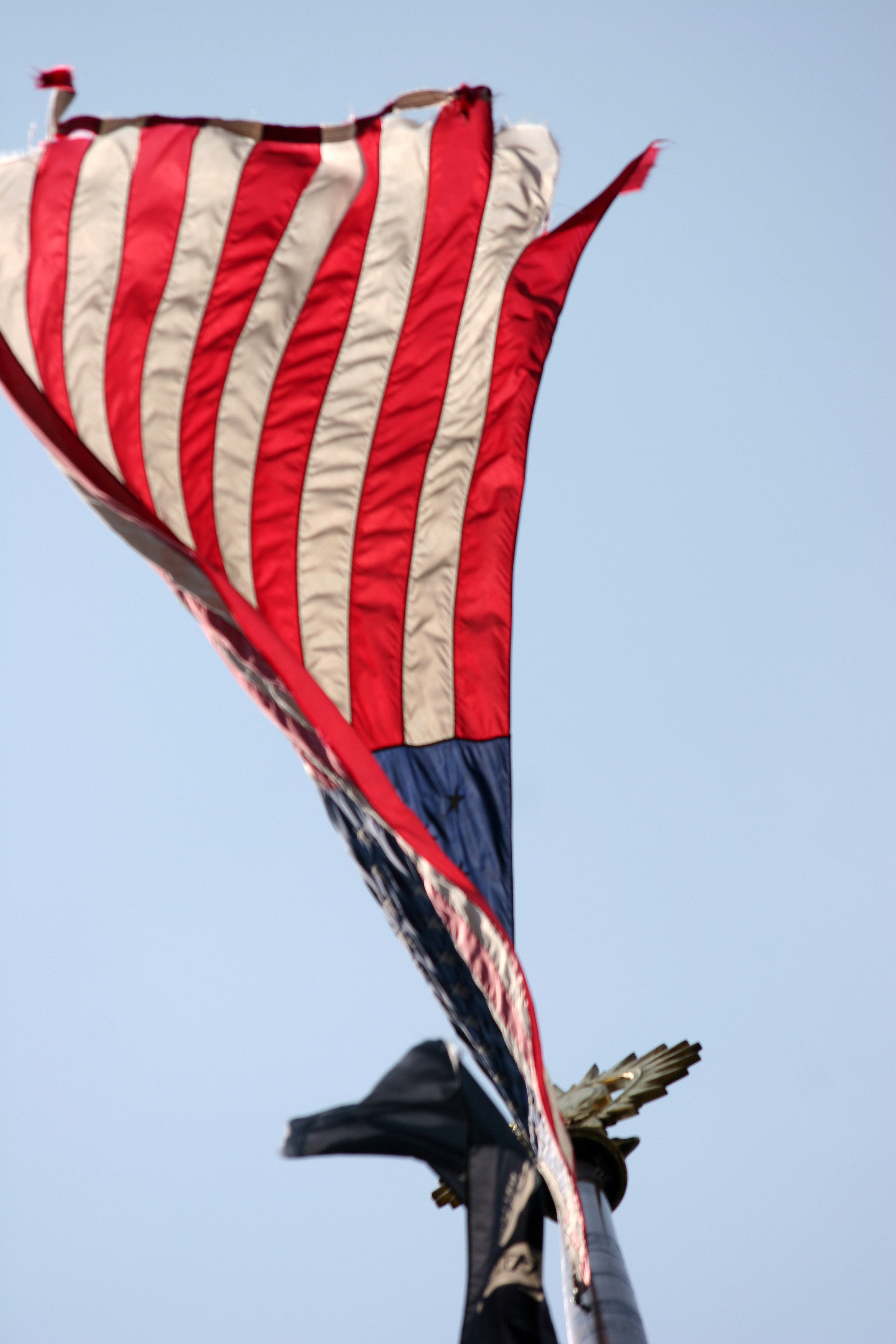 Under the Flag Pole