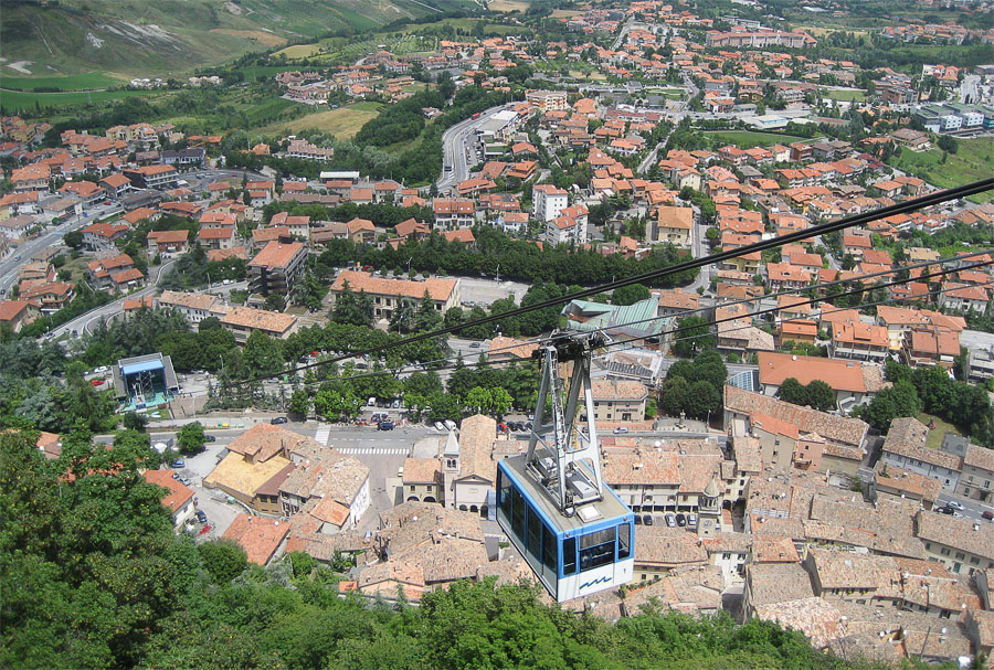San-Marino: the condola.