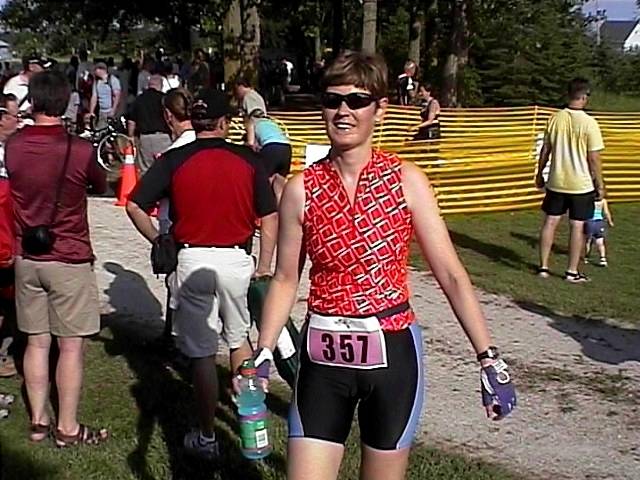 Psyching up before the race