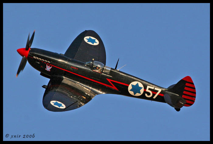 Israel Air Force Supermarine Spitfire Mk.IX Black spit