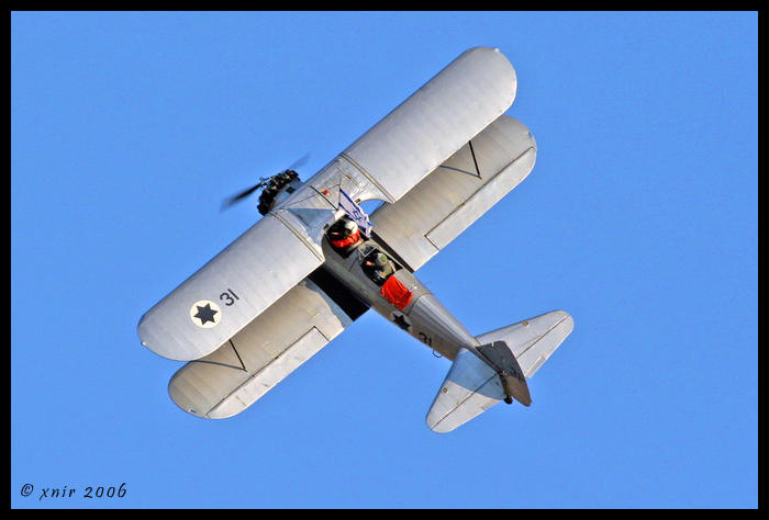 Israel Air Force  Boeing PT-17 Kaydet Stearman