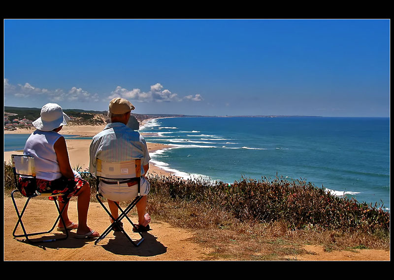 ... Watching the views ...