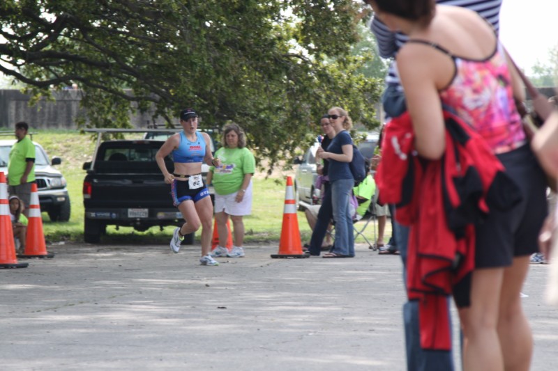 making the turn out for the run