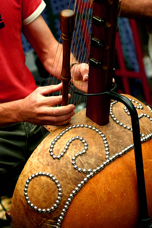 Kora, 21 string West African Harp