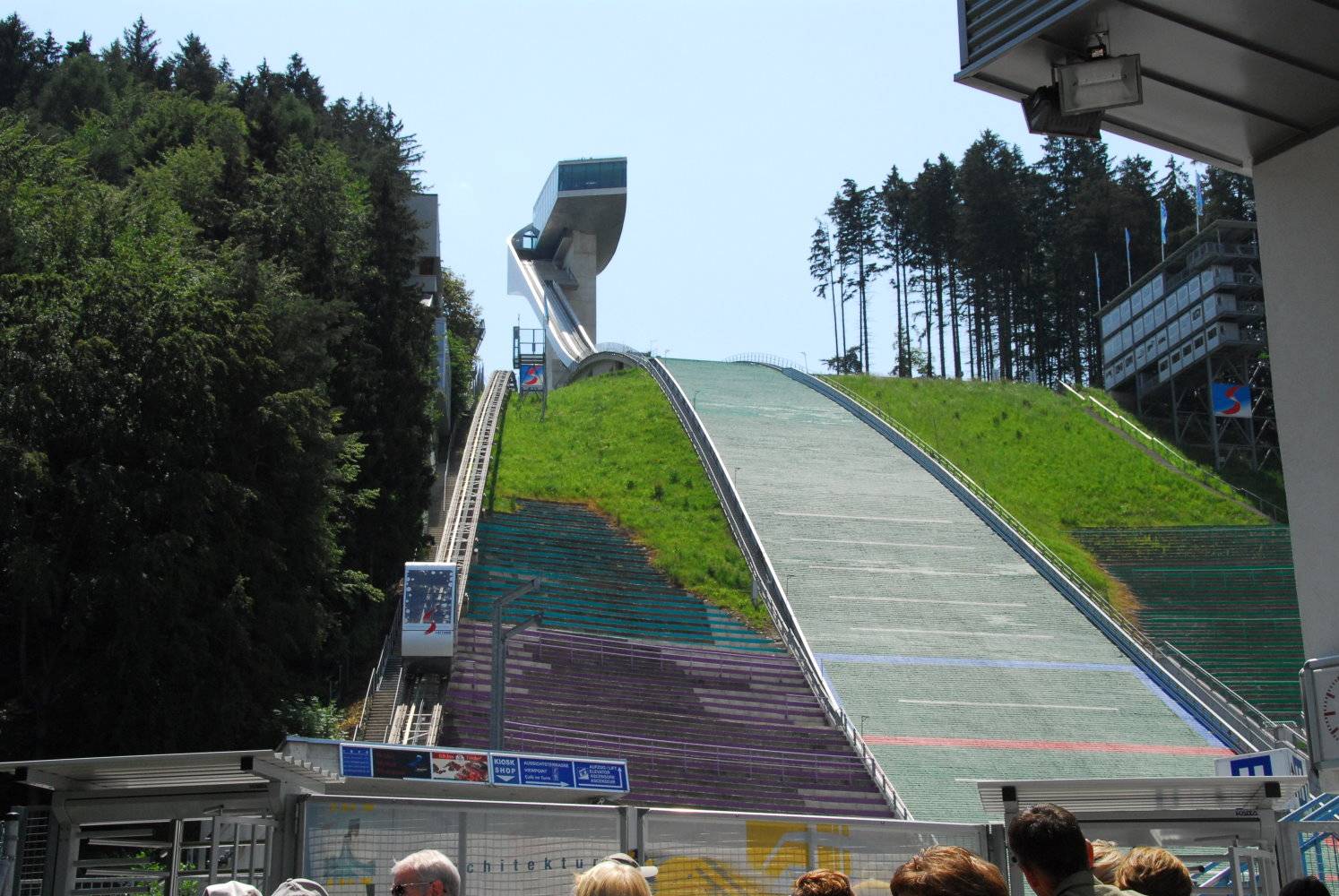 The Bergisel Skisjumping Stadium.