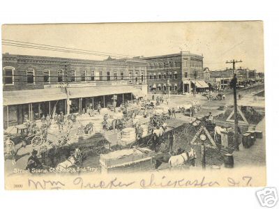 OK Chickasha Street Scene 1907 postmark.jpg